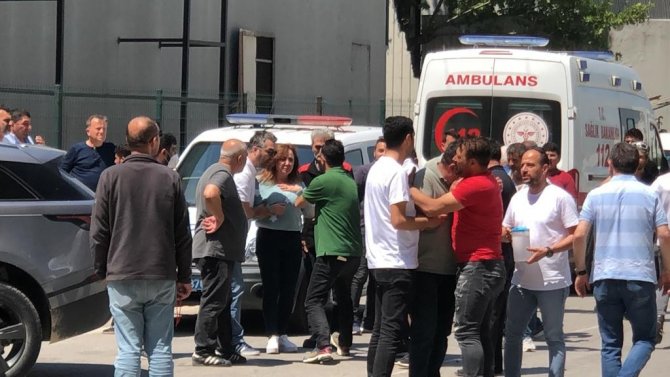 Yangının boyutu havadan çekilen görüntülere yansıdı