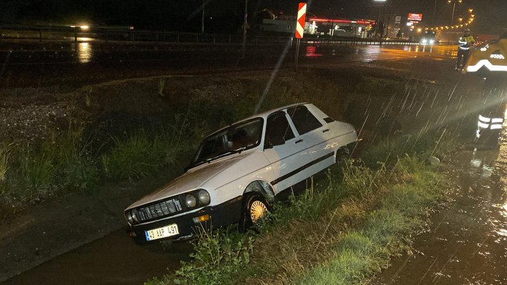 Kütahya’da sağanak yağış