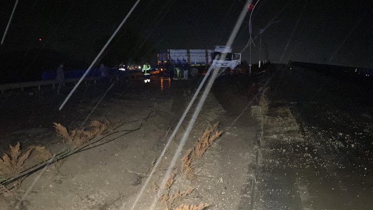 Kütahya’da sağanak yağış