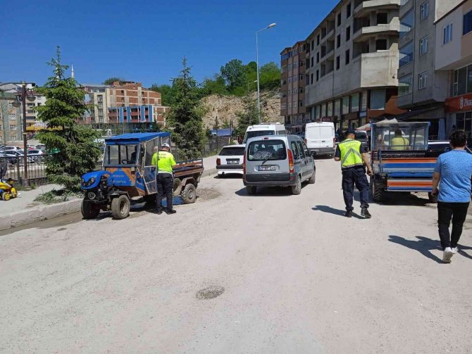 Tarım araçları denetlendi