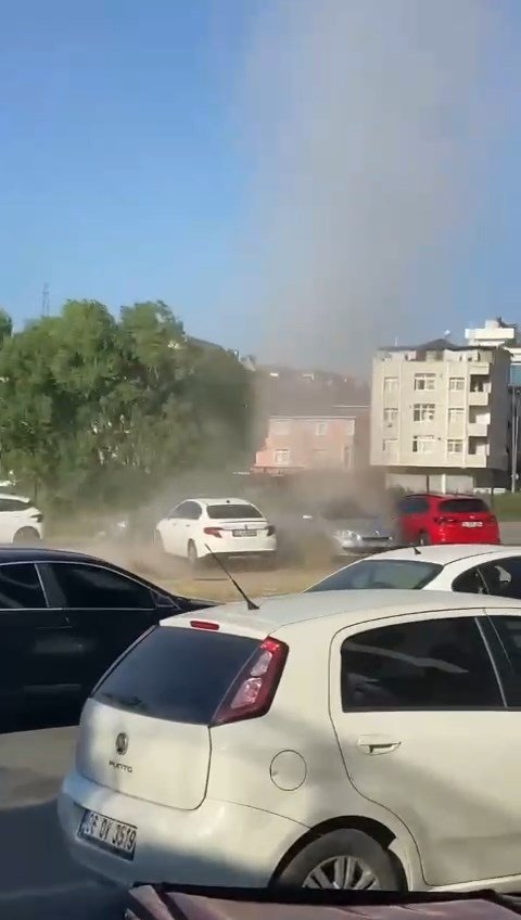 Ümraniye'de hortum paniği