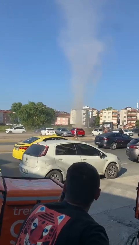 Ümraniye'de hortum paniği