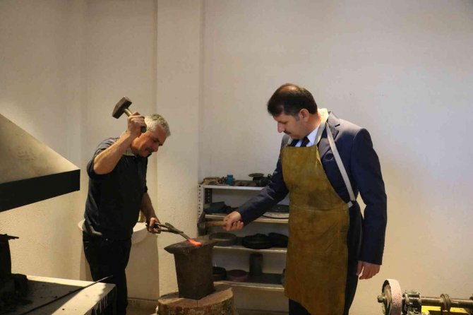 Bin yıllık meslekler bu çarşıda yaşayacak