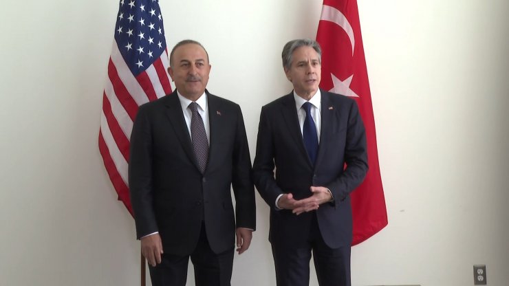 Çavuşoğlu, ABD Dışişleri Bakanı Blinken ile görüştü