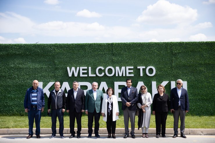 TBMM Başkanı Şentop, Şuşa’yı ziyaret etti