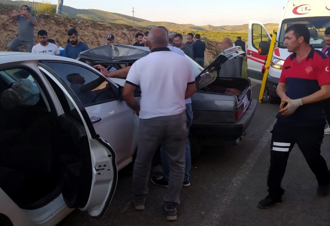 Trafik kazası: 5 yaralı