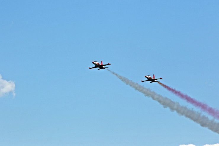 Türk Yıldızları nefes kesti