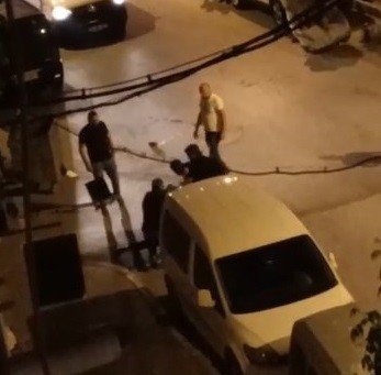 Yan bakma kavgasında ortalık savaş alanına döndü