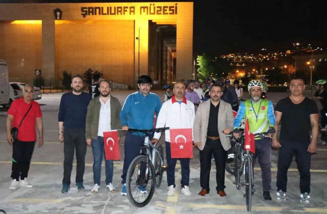 Gençlik bayramı için pedal çevirdiler