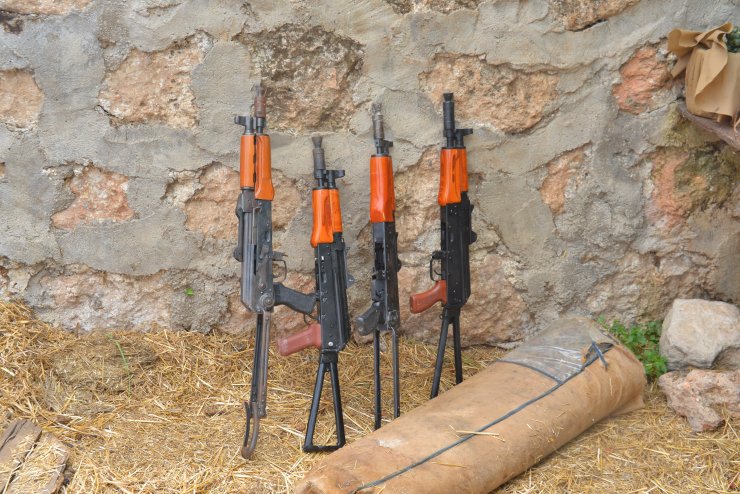 Operasyonlarda ruhsatsız 651 silah ele geçirildi