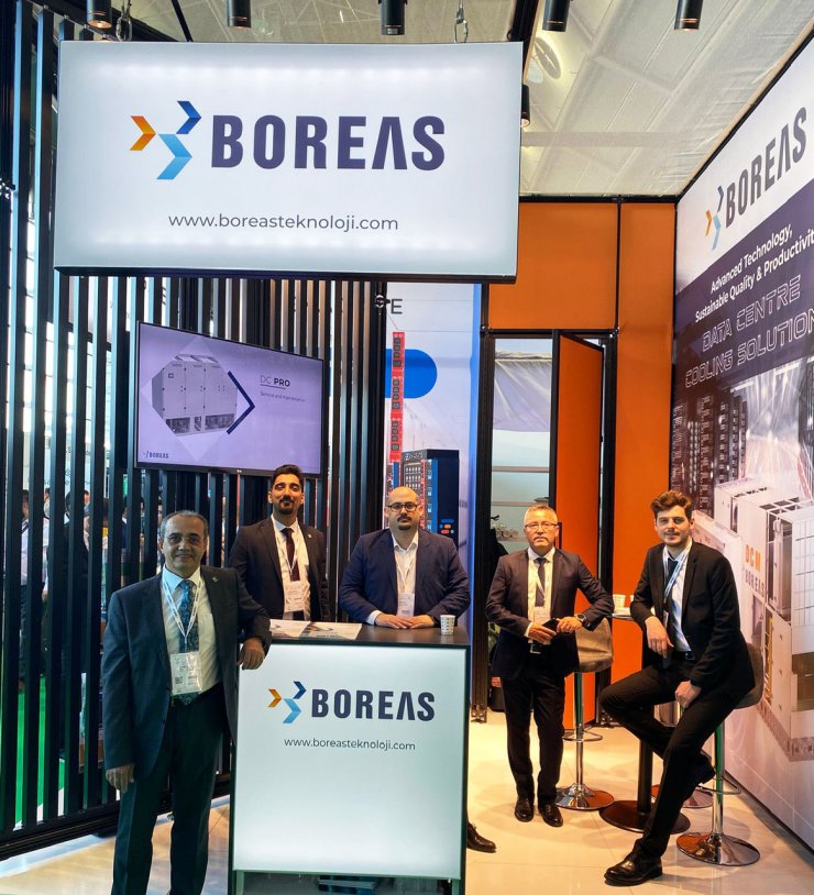 ‘Boreas Teknoloji’ yüksek verimli ürünleriyle Data Centre World Frankfurt’a katıldı