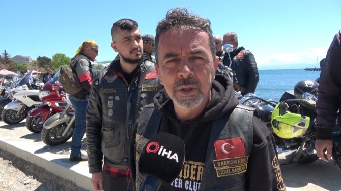 ’Büyük Anadolu Sürüşü’nde motorseverler Sinop’ta