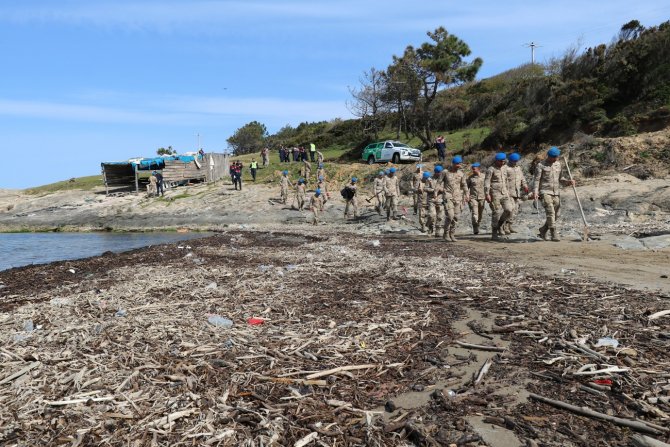 Jandarmadan kapsamlı çevre temizliği