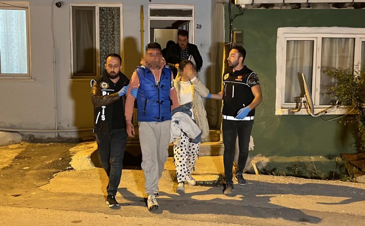 Kütahya'da uyuşturucu operasyonuna 2 gözaltı