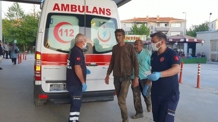 Tamirat sırasında makine patladı; kaynak ustası baba ile oğlu yaralandı
