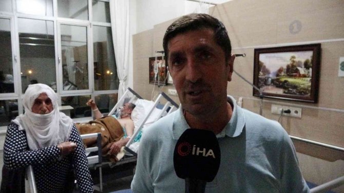 Domuzun yaraladığı 60 yaşındaki vatandaşın yardımına jandarma koştu