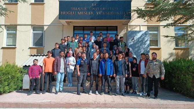 Huğlu MYO’da afet farkındalık eğitimi