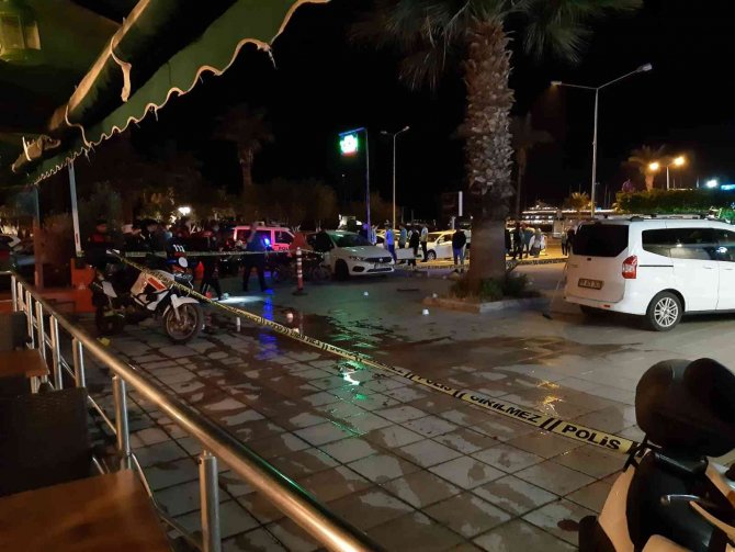 Mekânda güvenlik görevlisi silahla vuruldu