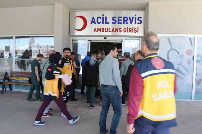 Operasyonda helikopterin inişi sırasında düşen güvenlik korucusu yaralandı