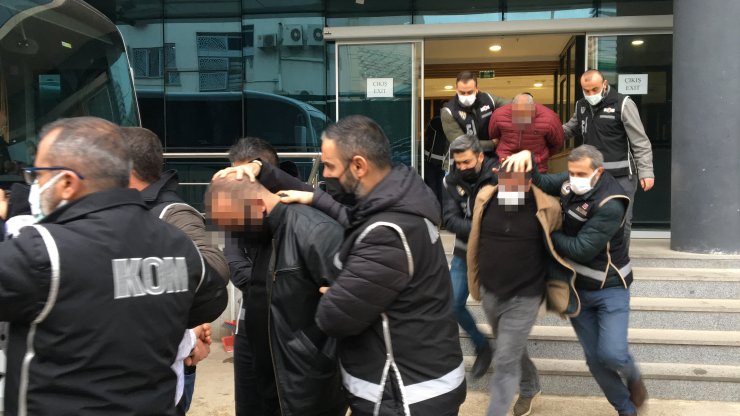 Polis yeleği kullanan suç örgütü üyelerinin 56 yıla kadar hapsi isteniyor