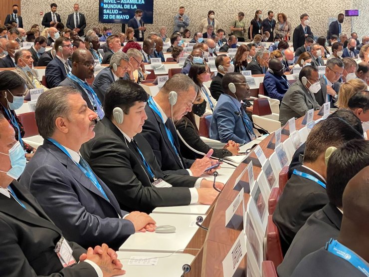Bakan Koca, 75'inci Dünya Sağlık Asamblesi'nde konuşacak