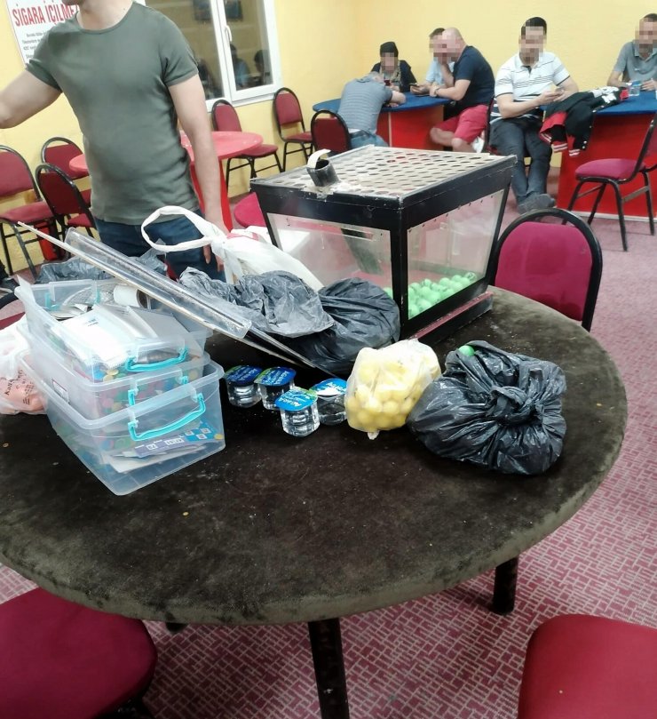 Kumar baskını; 104 kişiye 189 bin TL ceza