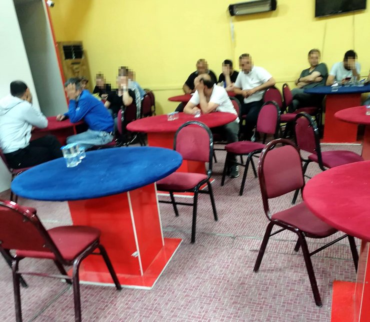 Kumar baskını; 104 kişiye 189 bin TL ceza