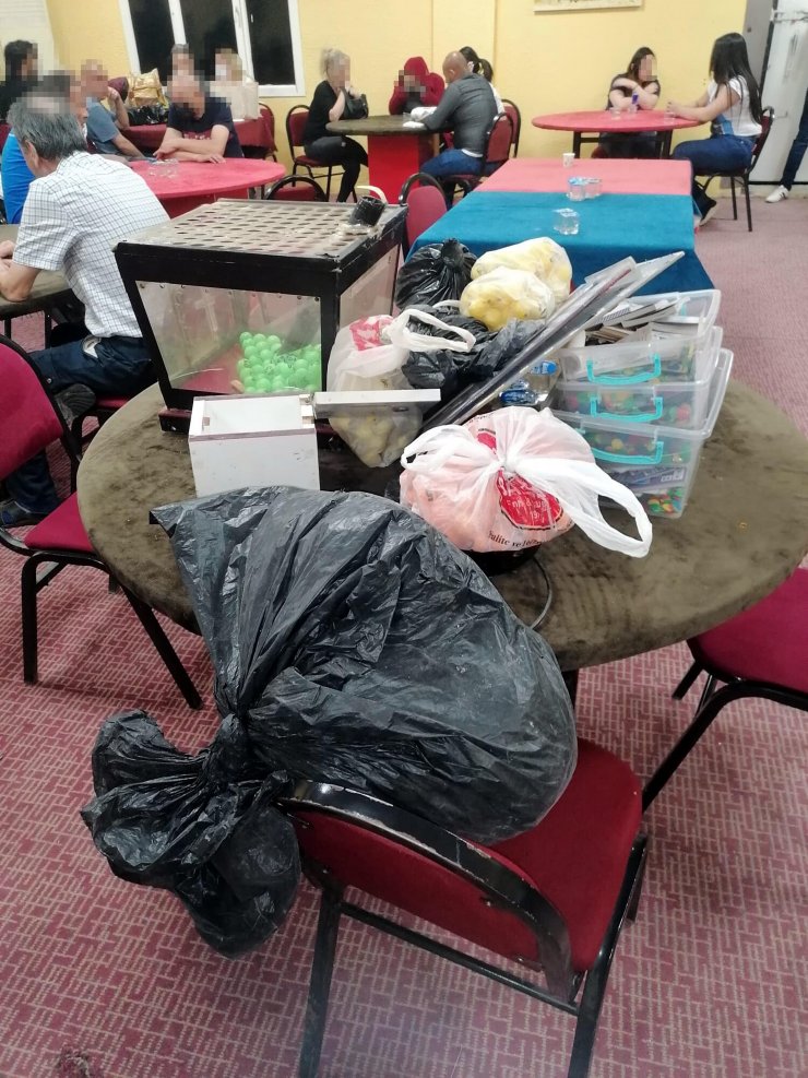 Kumar baskını; 104 kişiye 189 bin TL ceza