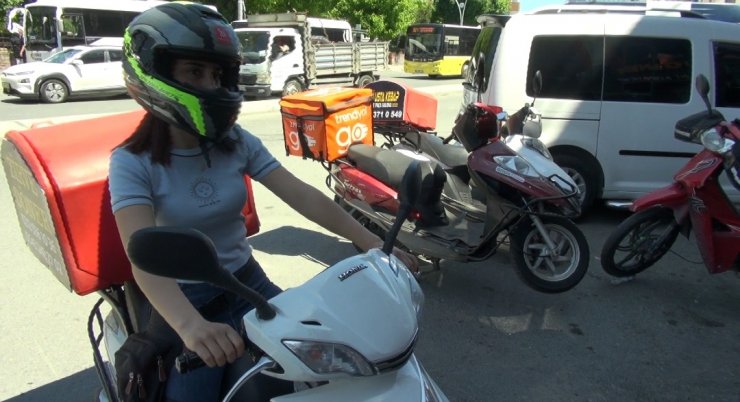 Ne kaza ne taciz Merve'yi motosiklet tutkusundan vazgeçirdi 