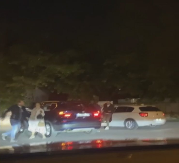 Maltepe'de kaza sonrası kovalamaca; durdurup yakasına yapıştı