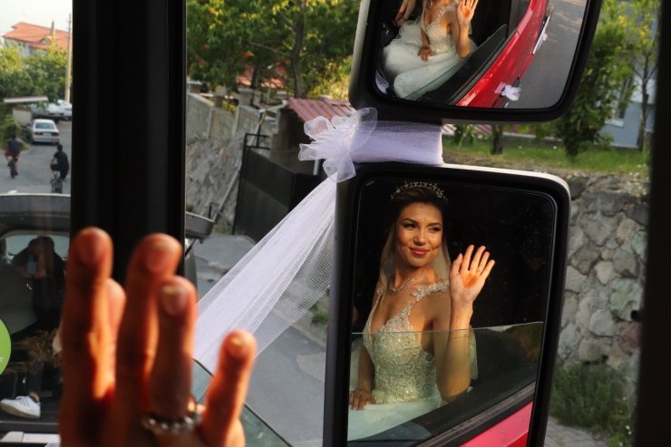 TIR’lardan oluşan düğün konvoyuna 8 bin TL ceza 