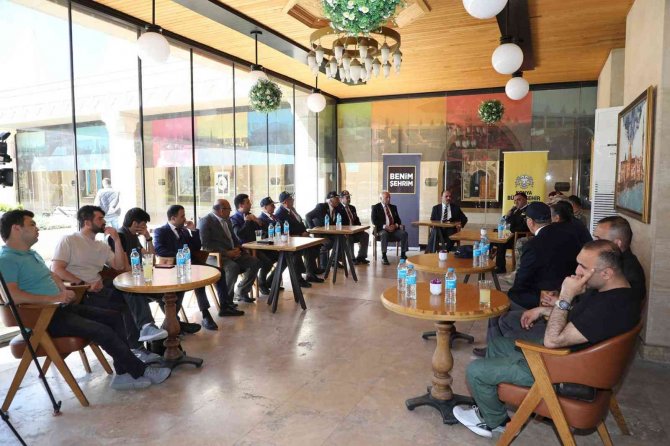 Başkan Altay Karabağlı gazilerle buluştu: Milletimiz bir olduğu sürece başaramayacağımız iş yok