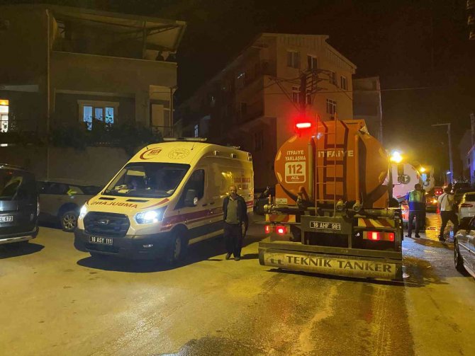 Bursa’da korkutan fabrika yangını