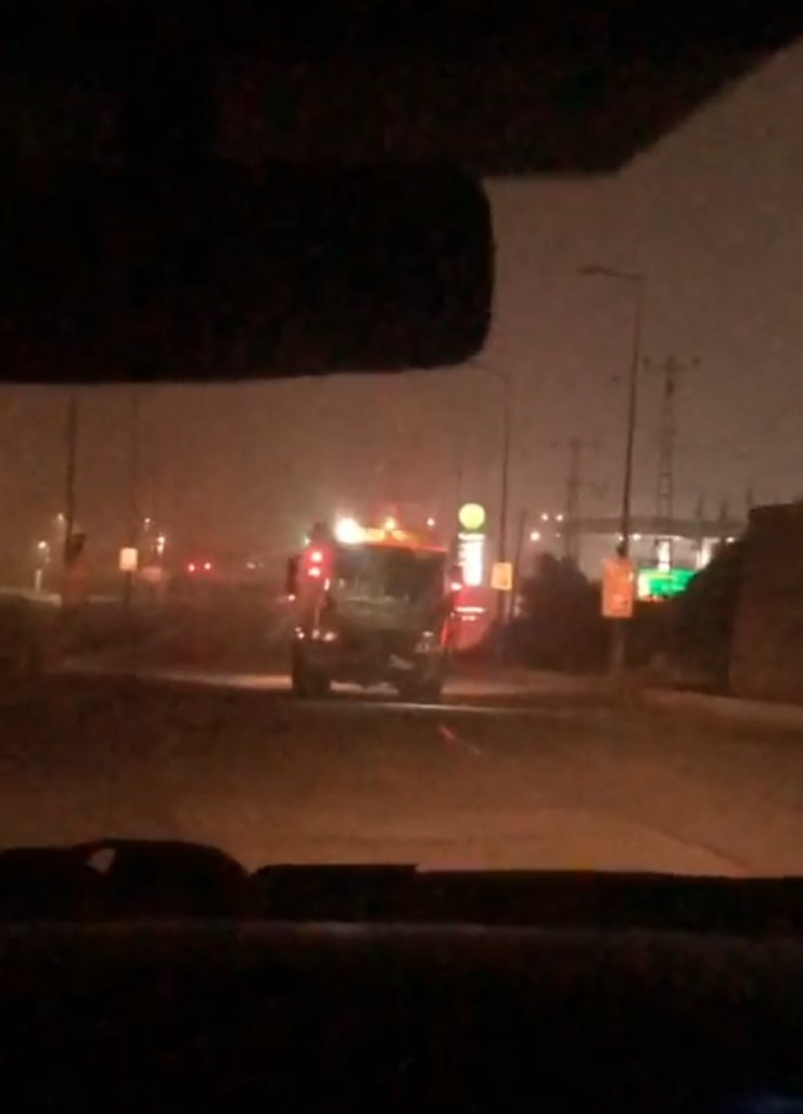 Çöp kamyonunun tehlikeli yolculuğu 