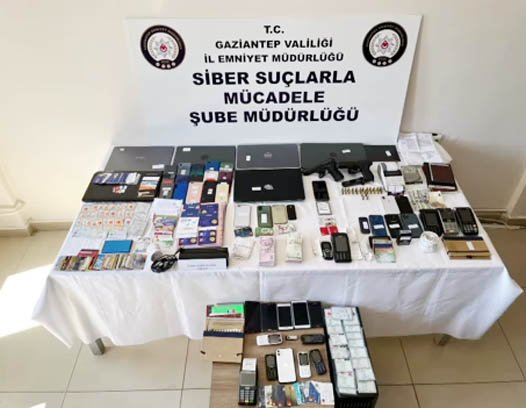 Gaziantep'te 'tefeci' operasyonu: 8 gözaltı