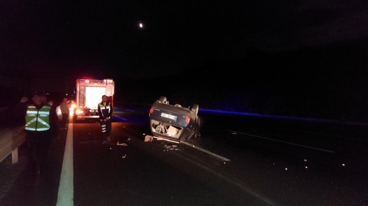 Kuzey Marmara Otoyolu'nda kaza: 2 yaralı