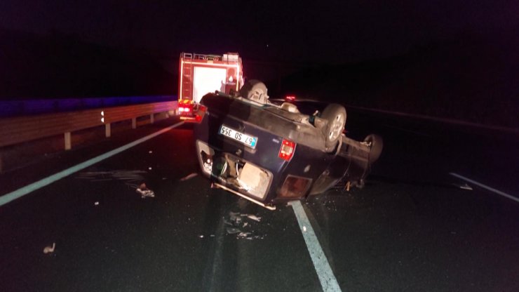 Kuzey Marmara Otoyolu'nda kaza: 2 yaralı