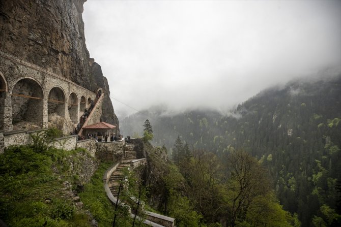 Sümela Manastırı sezona hızlı başladı