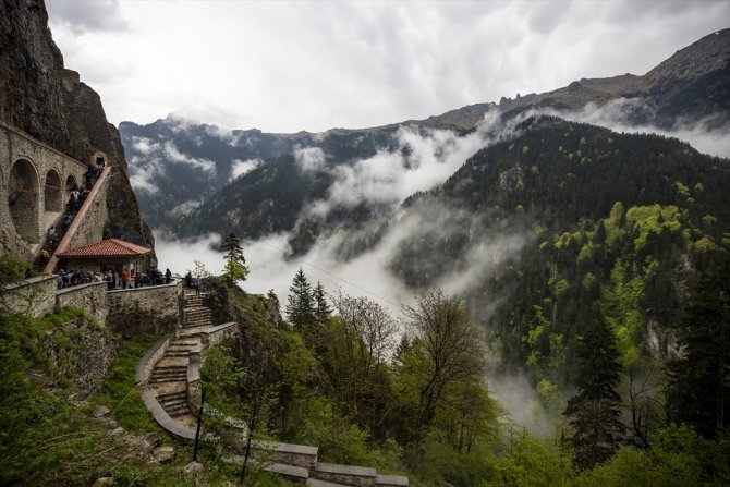Sümela Manastırı sezona hızlı başladı