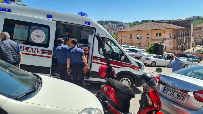 Zonguldak’ta trafik kazası: 1 yaralı