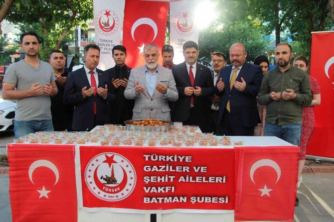 Batman’da PKK’lı teröristlerce şehit edilen 33 asker anıldı