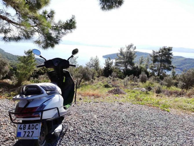 Denemek için bindiği motoru geri getirmedi