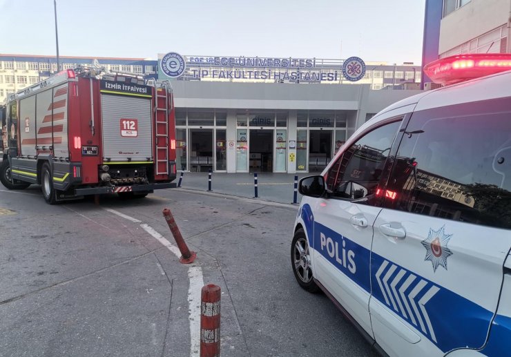 Hastanesi çıkan yangın söndürüldü