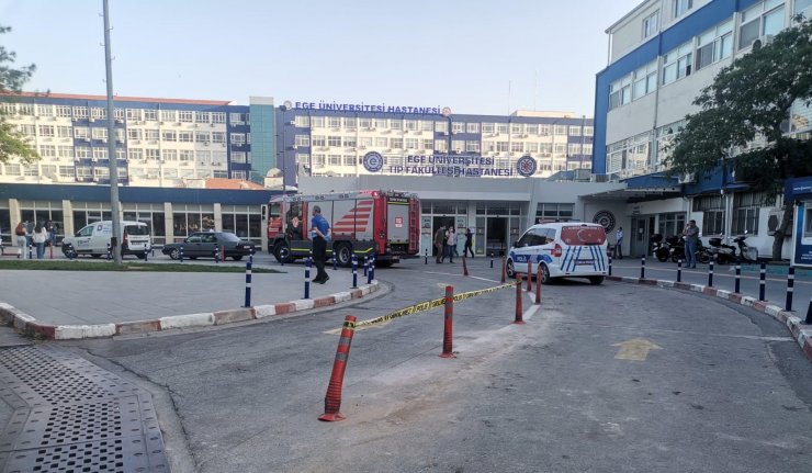 Hastanesi çıkan yangın söndürüldü