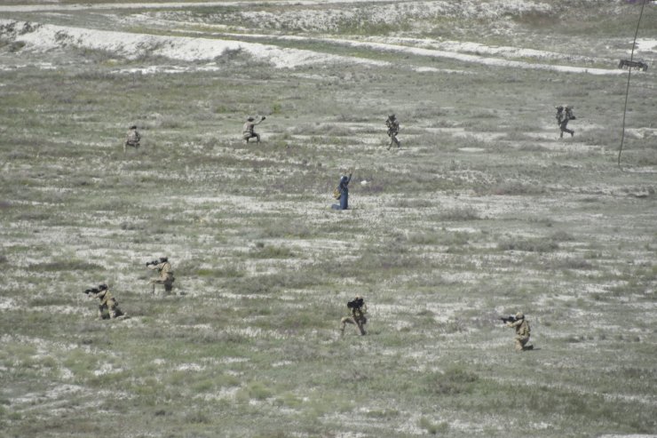 Konya'da 'Uluslararası Anadolu Ankası-2022 Tatbikatı' nefes kesti