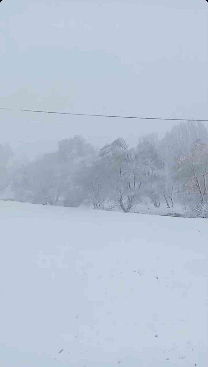 Mayıs ayında kar yağışı sürprizi