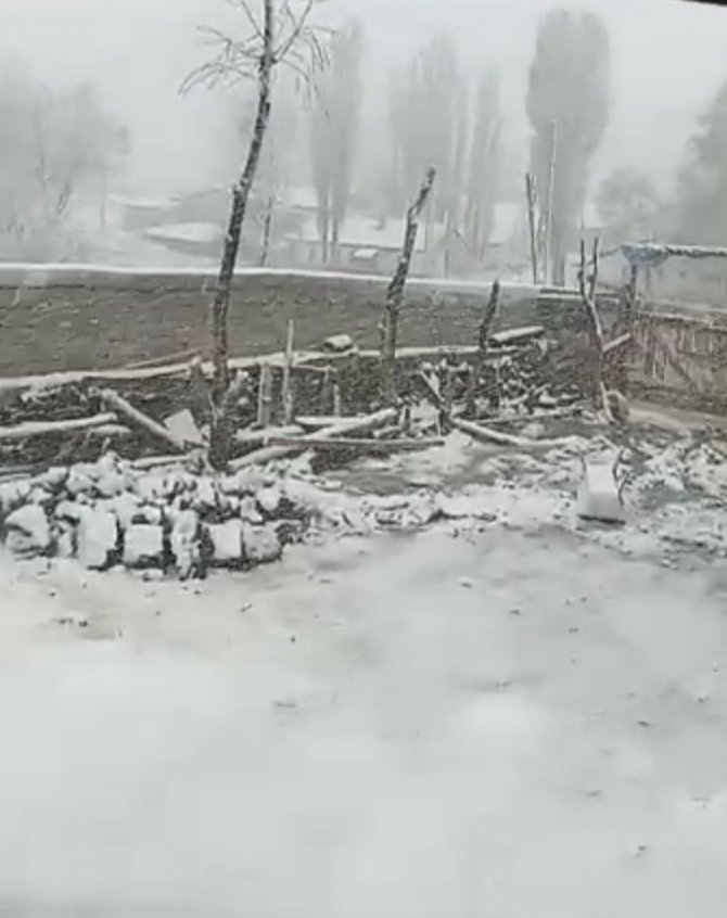 Mayıs ayında kar yağışı sürprizi