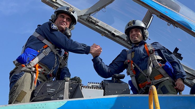 Selçuk Bayraktar MİG-29 ile MİG-29 AKINCI ile uçtu