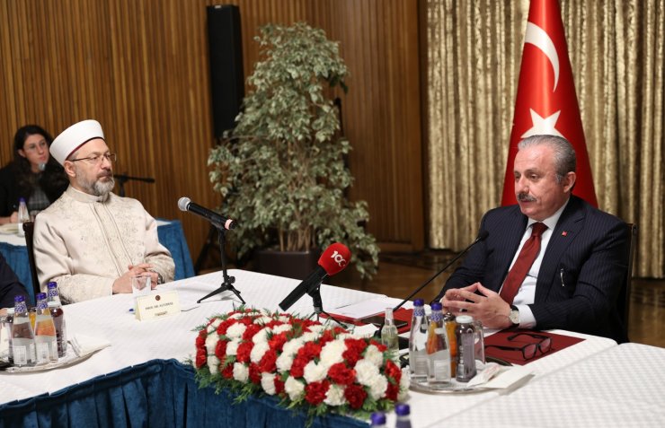 TBMM Başkanı Şentop, Müslüman kanaat önderlerini kabul etti