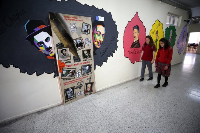 Okullar "yaşayan duvarlar" projesiyle renklendiriliyor